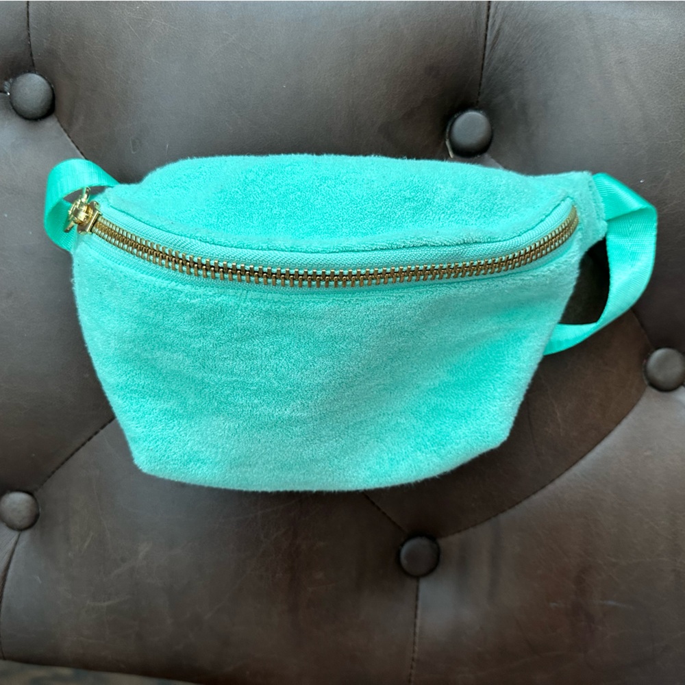Stoney Clover Lane x Target teal Terry Fanny pack belt bag
